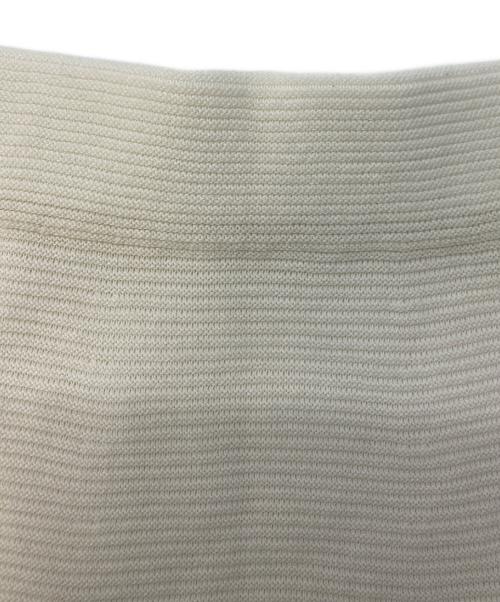 L'appartement（アパルトモン）L'appartement (アパルトモン) Knit Skirt ホワイト サイズ:SIZE36の古着・服飾アイテム