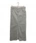 RETROVE（リトローヴ）の古着「BLEACH DENIM SKIRT」｜グレー