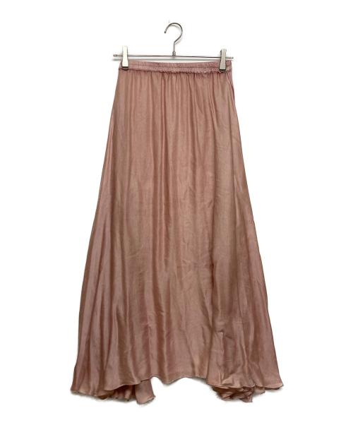 Mes Demoiselles...（メドモワゼル）Mes Demoiselles... (メドモワゼル) ギャザースカート ピンク サイズ:SIZE36の古着・服飾アイテム