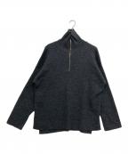 GOOD GRIEF!グッドグリーフ）の古着「Knit Zipped Pullover」｜グレー