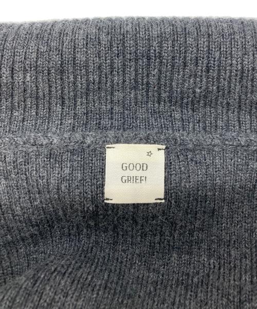 GOOD GRIEF!（グッドグリーフ）GOOD GRIEF! (グッドグリーフ) Knit Zipped Pullover グレー サイズ:SIZE Freeの古着・服飾アイテム