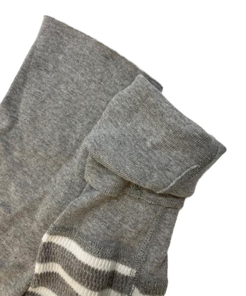 GOOD GRIEF!（グッドグリーフ）GOOD GRIEF! (グッドグリーフ) Border Thermal Top グレー サイズ:SIZE  Freeの古着・服飾アイテム