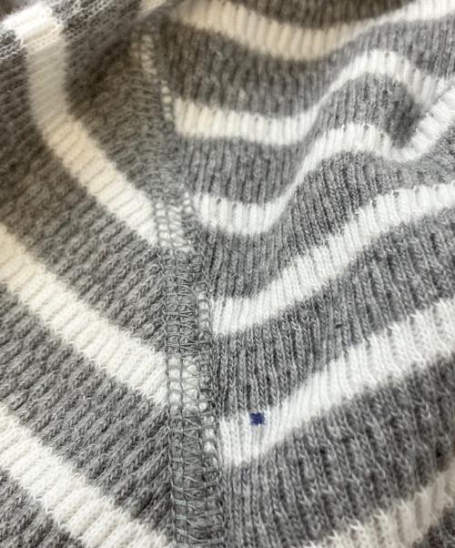 GOOD GRIEF!（グッドグリーフ）GOOD GRIEF! (グッドグリーフ) Border Thermal Top グレー サイズ:SIZE  Freeの古着・服飾アイテム