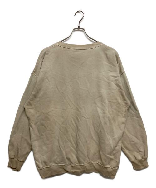 DEUXIEME CLASSE（ドゥーズィエム クラス）DEUXIEME CLASSE (ドゥーズィエム クラス) MAINE vintage加工プリントスウェット ベージュ サイズ:SIZE freeの古着・服飾アイテム