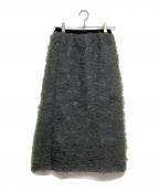 TORRAZZO DONNAトラッゾドンナ）の古着「I Line Tulle Skirt」｜グレー