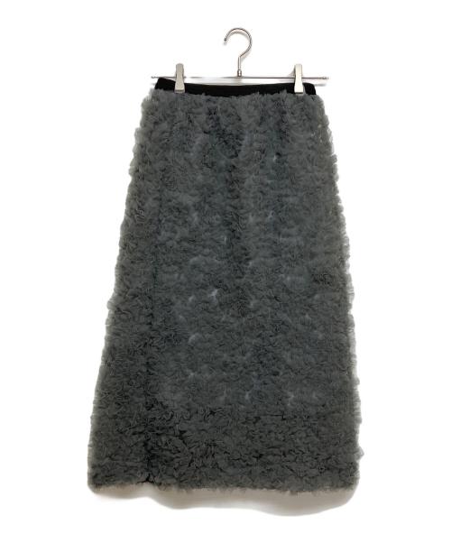 TORRAZZO DONNA（トラッゾドンナ）TORRAZZO DONNA (トラッゾドンナ) I Line Tulle Skirt グレー サイズ:SIZE Freeの古着・服飾アイテム