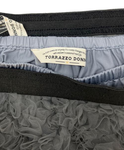 TORRAZZO DONNA（トラッゾドンナ）TORRAZZO DONNA (トラッゾドンナ) I Line Tulle Skirt グレー サイズ:SIZE Freeの古着・服飾アイテム