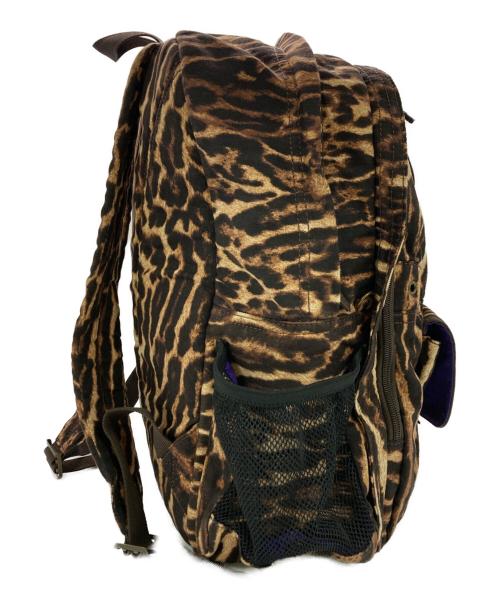 RALPH LAUREN（ラルフローレン）RALPH LAUREN (ラルフローレン) レオパードリュック ベージュ×パープル サイズ:実寸サイズをご参照ください。の古着・服飾アイテム