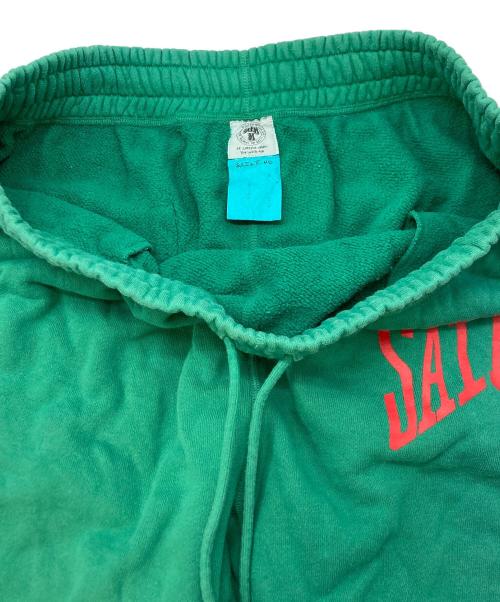 SAINT MICHAEL（セントマイケル）SAINT MICHAEL (セントマイケル) LOGO SWEATSHORTS(ロゴ スウェットショーツ) グリーン サイズ:SIZE Mの古着・服飾アイテム