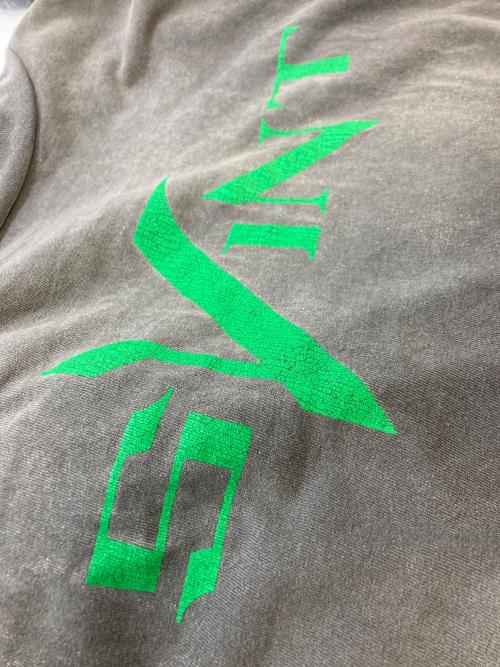 SAINT MICHAEL（セントマイケル）SAINT MICHAEL (セントマイケル) VLONE VL LS TEE グレー サイズ:SIZE XXLの古着・服飾アイテム