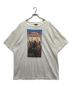 SAINT MICHAEL（セントマイケル）の古着「「RK SS TEE WITH OUT FEAR」（アールケー ショートスリーブ ティー ウィズアウト フィアー） ヴィンテージ加工Tシャツ」｜ホワイト