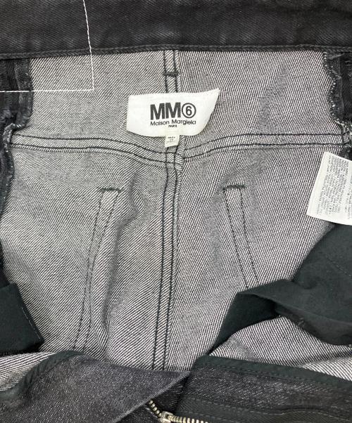 MM6 Maison Margiela（エムエムシックスメゾンマルジェラ）MM6 Maison Margiela (エムエムシックスメゾンマルジェラ) フェード スキニーデニム ブラック サイズ:SIZE 32の古着・服飾アイテム