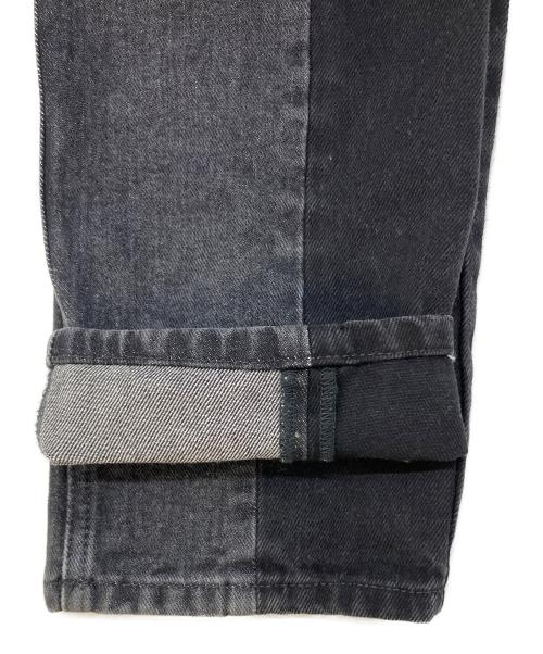 MM6 Maison Margiela（エムエムシックスメゾンマルジェラ）MM6 Maison Margiela (エムエムシックスメゾンマルジェラ) フェード スキニーデニム ブラック サイズ:SIZE 32の古着・服飾アイテム