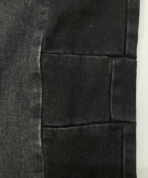 MM6 Maison Margiela（エムエムシックスメゾンマルジェラ）MM6 Maison Margiela (エムエムシックスメゾンマルジェラ) フェード スキニーデニム ブラック サイズ:SIZE 32の古着・服飾アイテム
