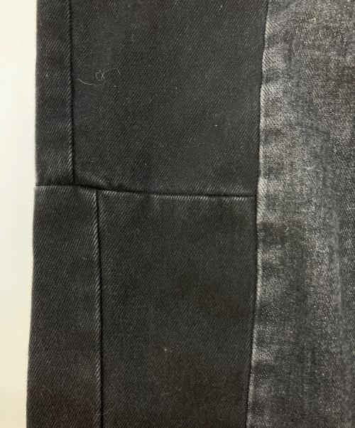 MM6 Maison Margiela（エムエムシックスメゾンマルジェラ）MM6 Maison Margiela (エムエムシックスメゾンマルジェラ) フェード スキニーデニム ブラック サイズ:SIZE 32の古着・服飾アイテム