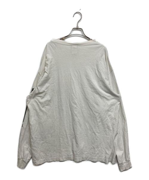 SAINT MICHAEL（セントマイケル）SAINT MICHAEL (セントマイケル) LS TEE/HOUSE SAINT ホワイト サイズ:SIZE XXLの古着・服飾アイテム
