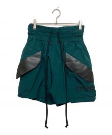 CVTVLIST（カタリスト）の古着「Nylon Logo Shorts」｜グリーン