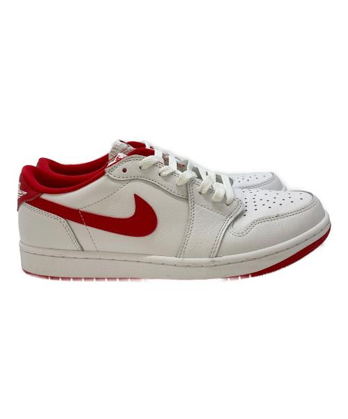 NIKE（ナイキ）NIKE (ナイキ) Retro Low OG(レトロ ロー オージー) レッド×ホワイト サイズ:SIZE 27.5cmの古着・服飾アイテム