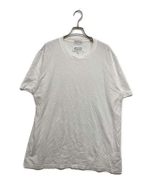 Maison Margiela（メゾンマルジェラ）Maison Margiela (メゾンマルジェラ) 4ステッチTシャツ ホワイト サイズ:SIZE XXLの古着・服飾アイテム