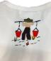 中古・古着 COMME des GARCONS GIRL (コムデギャルソンガール) プリントTシャツ ホワイト サイズ:SIZE S：7000円
