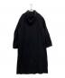 IMPER MEABLE yohjiyamamoto HOMME (インパァーミィアブル ヨウジヤマモト オム) ウール フードコート ブラック サイズ:SIZE L：30000円