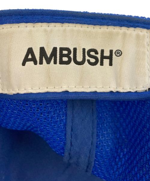 AMBUSH（アンブッシュ）AMBUSH (アンブッシュ) キャップ ブルー サイズ:実寸サイズをご参照ください。の古着・服飾アイテム