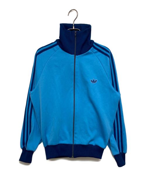 adidas（アディダス）adidas (アディダス) トラックジャケット ブルー サイズ:2号の古着・服飾アイテム
