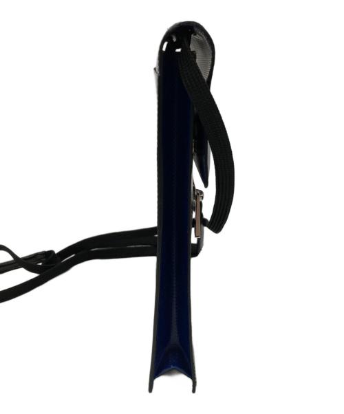 MARNI（マルニ）MARNI (マルニ) Tribecaポリエステルショルダーバッグ ブルー×ブラック サイズ:実寸サイズをご参照ください。の古着・服飾アイテム