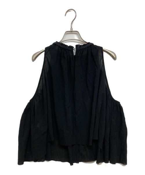ISABEL MARANT（イザベルマラン）ISABEL MARANT (イザベルマラン) ノースリーブブラウス ブラック サイズ:SIZE 34の古着・服飾アイテム