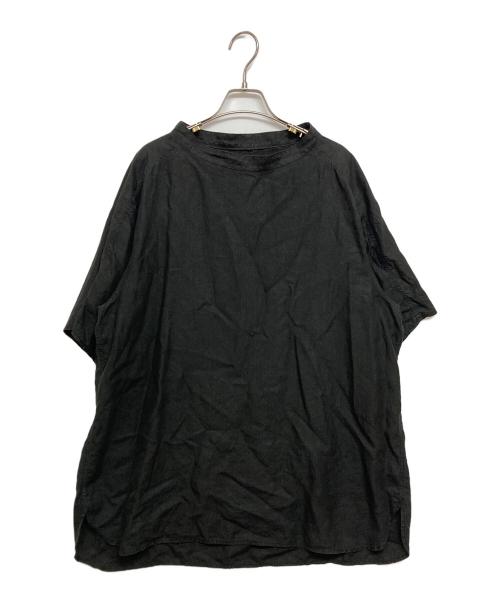 MITTAN（ミッタン）MITTAN (ミッタン) プルオーバーシャツ ブラック サイズ:SIZE1の古着・服飾アイテム