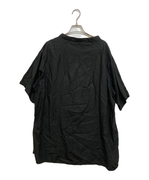 MITTAN（ミッタン）MITTAN (ミッタン) プルオーバーシャツ ブラック サイズ:SIZE1の古着・服飾アイテム