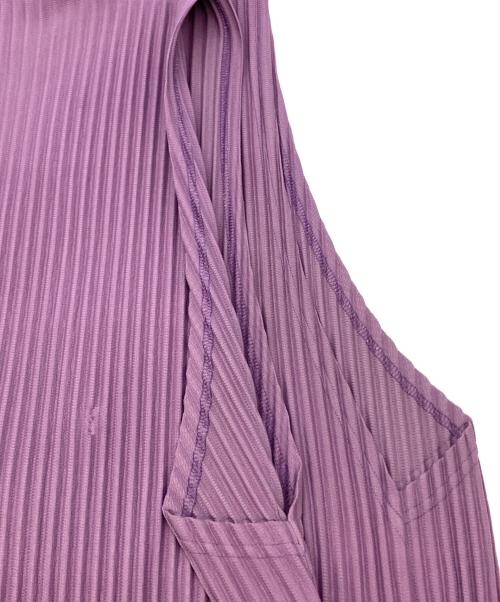 HOMME PLISSE ISSEY MIYAKE（オム プリッセ イッセイ ミヤケ）HOMME PLISSE ISSEY MIYAKE (オム プリッセ イッセイ ミヤケ) MONTHLY COLOR APRIL パープル サイズ:SIZE 4の古着・服飾アイテム