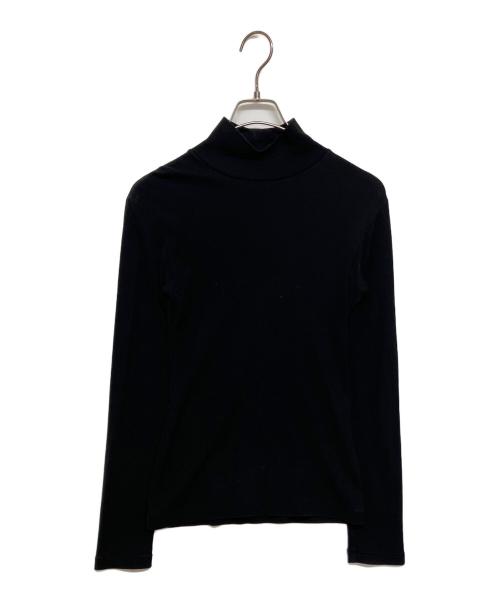 YOHJI YAMAMOTO（ヨウジヤマモト）YOHJI YAMAMOTO (ヨウジヤマモト) １００／２強撚スムス脇ネ－ムＨ・Ｎ長Ｔ ブラック サイズ:SIZE2の古着・服飾アイテム