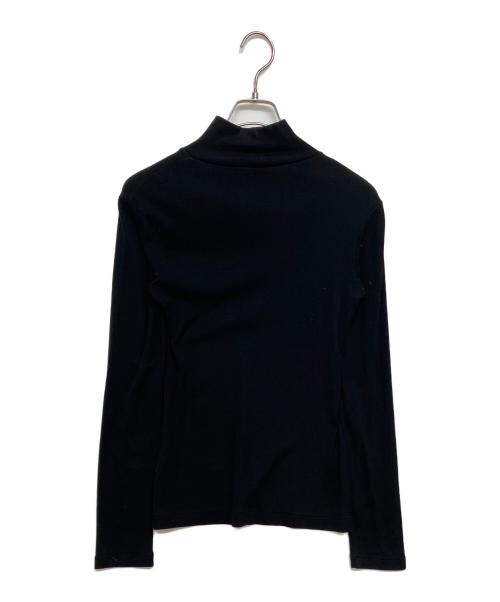YOHJI YAMAMOTO（ヨウジヤマモト）YOHJI YAMAMOTO (ヨウジヤマモト) １００／２強撚スムス脇ネ－ムＨ・Ｎ長Ｔ ブラック サイズ:SIZE2の古着・服飾アイテム