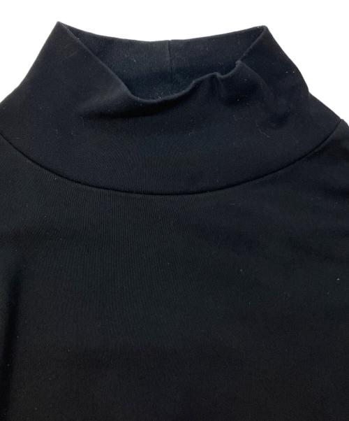 YOHJI YAMAMOTO（ヨウジヤマモト）YOHJI YAMAMOTO (ヨウジヤマモト) １００／２強撚スムス脇ネ－ムＨ・Ｎ長Ｔ ブラック サイズ:SIZE2の古着・服飾アイテム