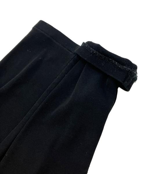 YOHJI YAMAMOTO（ヨウジヤマモト）YOHJI YAMAMOTO (ヨウジヤマモト) １００／２強撚スムス脇ネ－ムＨ・Ｎ長Ｔ ブラック サイズ:SIZE2の古着・服飾アイテム
