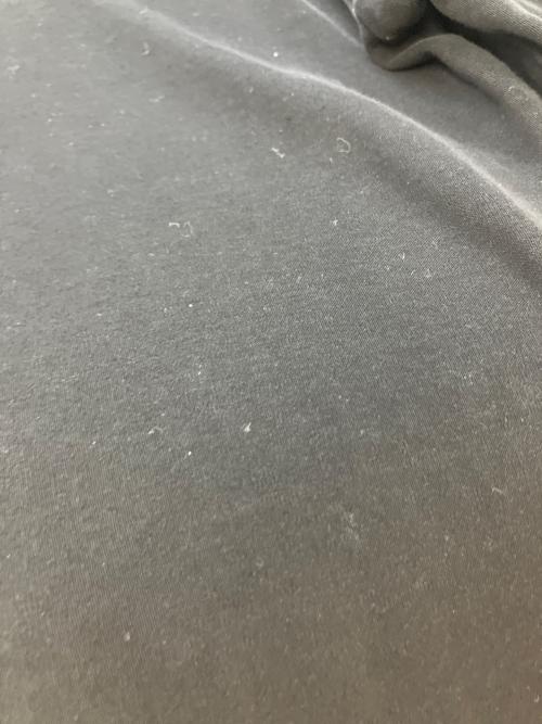 YOHJI YAMAMOTO（ヨウジヤマモト）YOHJI YAMAMOTO (ヨウジヤマモト) １００／２強撚スムス脇ネ－ムＨ・Ｎ長Ｔ ブラック サイズ:SIZE2の古着・服飾アイテム
