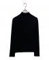YOHJI YAMAMOTO（ヨウジヤマモト）の古着「１００／２強撚スムス脇ネ－ムＨ・Ｎ長Ｔ」｜ブラック