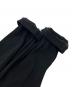 中古・古着 YOHJI YAMAMOTO (ヨウジヤマモト) １００／２強撚スムス脇ネ－ムＨ・Ｎ長Ｔ ブラック サイズ:SIZE2：8000円