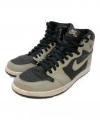 NIKEナイキ）の古着「High OG "Shadow 2.0"」｜ブラック×グレー