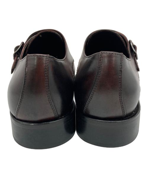 Hilton（ヒルトン）Hilton (ヒルトン) ダブルモンクストラップシューズ ワインレッド サイズ:SIZE 40の古着・服飾アイテム