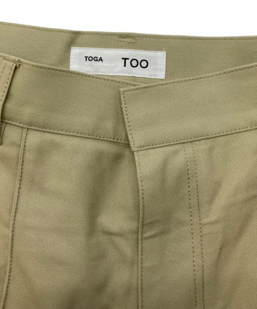TOGA TOO（トーガ・トゥ）TOGA TOO (トーガ・トゥ) CANVAS PANTS ベージュ サイズ:SIZE Mの古着・服飾アイテム