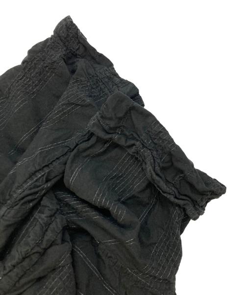 plantation（プランテーション）plantation (プランテーション) ステッチ染めシワ加工シャツ ブラック サイズ:SIZE Mの古着・服飾アイテム