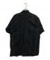 plantation (プランテーション) ステッチ染めシワ加工シャツ ブラック サイズ:SIZE M：8000円