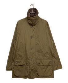 Barbour（バブアー）の古着「ビデイル ピーチスキン ノンワックス ジャケット」｜カーキ