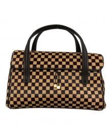 LOUIS VUITTON（ルイ ヴィトン）の古着「ハンドバッグ」｜ブラウン