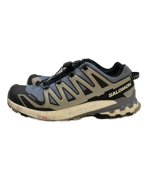 SALOMON（サロモン）SALOMON (サロモン) XA PRO 3D V9 GTX(エックスエー プロ スリーディー ブイナイン ジーティーエックス) ブルー×ブラック サイズ:SIZE 27cmの古着・服飾アイテム