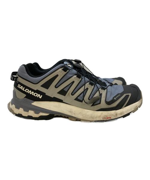 SALOMON（サロモン）SALOMON (サロモン) XA PRO 3D V9 GTX(エックスエー プロ スリーディー ブイナイン ジーティーエックス) ブルー×ブラック サイズ:SIZE 27cmの古着・服飾アイテム