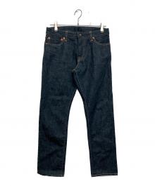 MOMOTARO JEANS（桃太郎ジーンズ）の古着「14.7オンス 銅丹レーベル タイトテーパード・ストレート」｜インディゴ