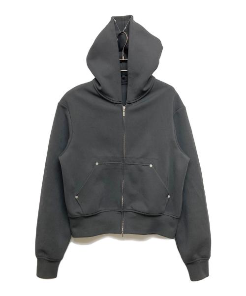 Omar Afridi（オマールアフリディ）Omar Afridi (オマールアフリディ) Cardi Hoodie グレー サイズ:SIZE 46の古着・服飾アイテム